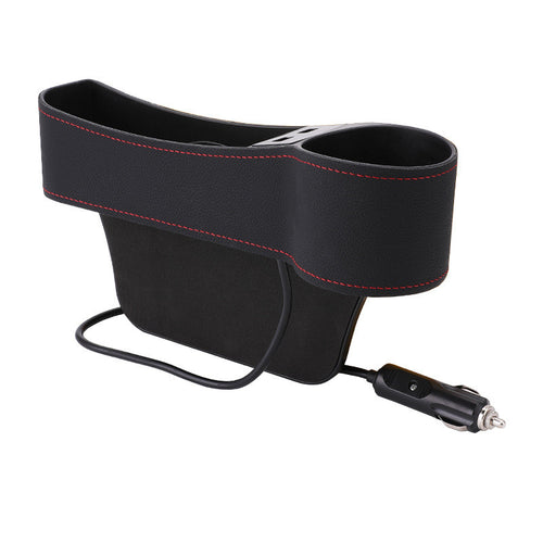 Organizador de coche con cargador usb