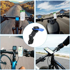 Soporte para Móvil, Moto y Bici 360° Universal - Antivibración y Desmontable