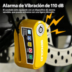 Candado Para Disco de Moto con Alarma 110dB - Antirrobo Impermeable Aluminio