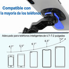 Soporte para Móvil, Moto y Bici 360° Universal - Antivibración y Desmontable