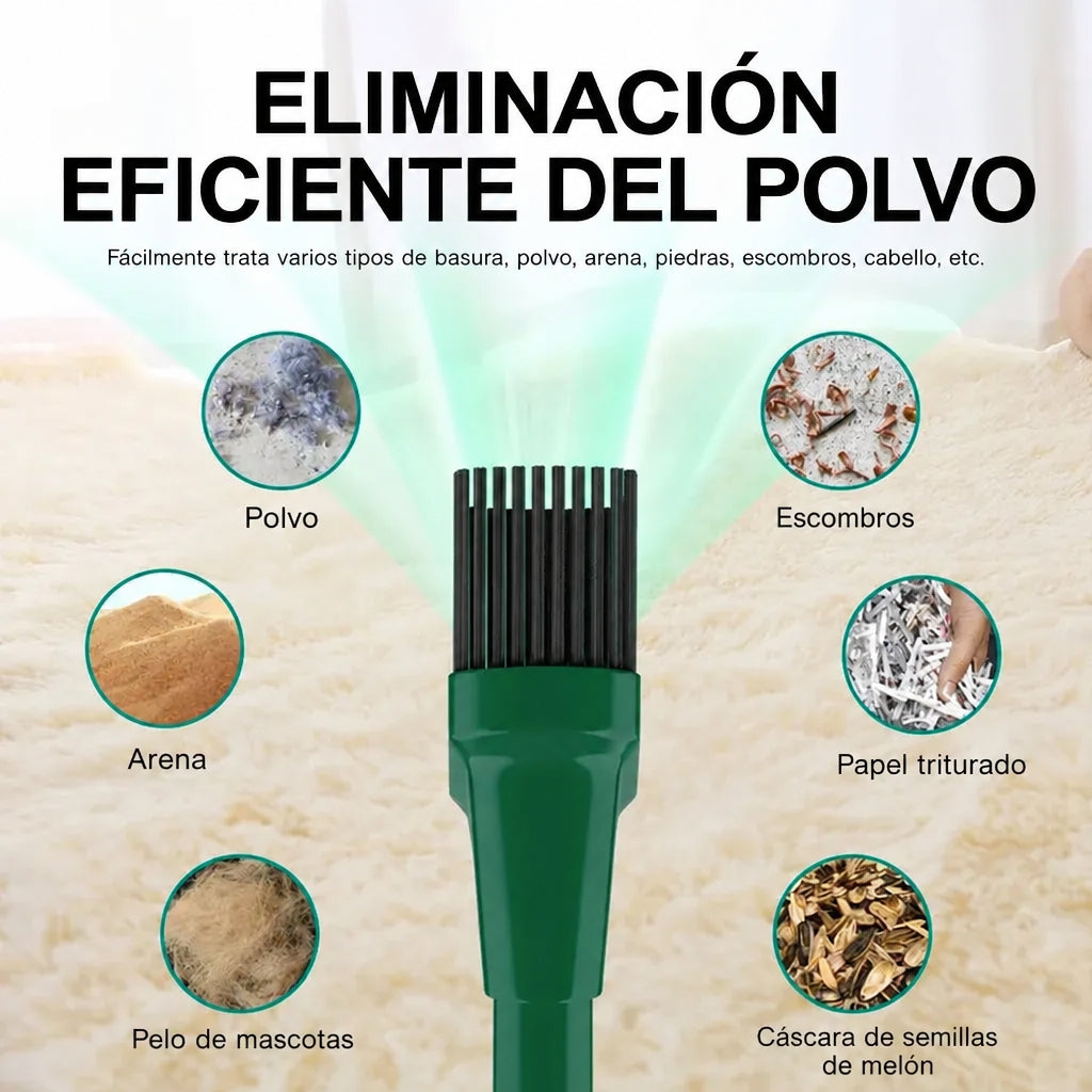 Aspirador Inalámbrico Potente para Coche - Portátil 2 en 1 Casa y Coche